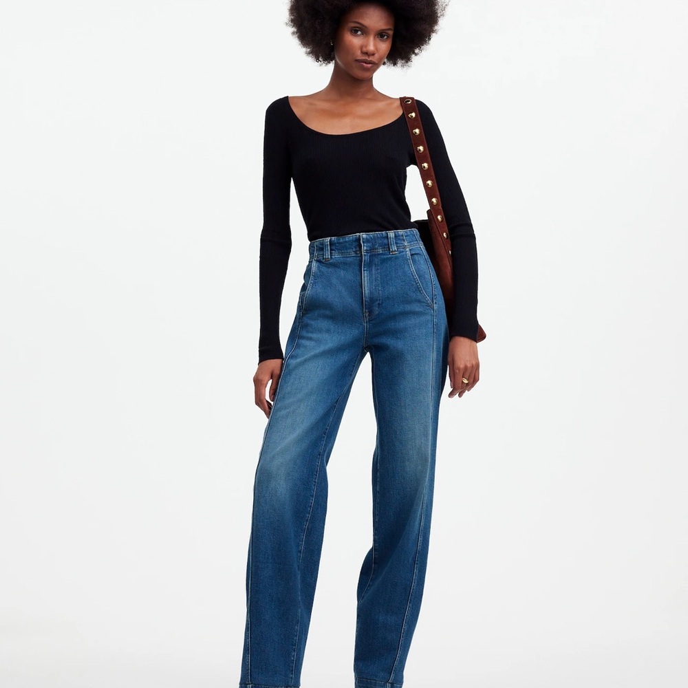 Madewell Tapered Denim Trousers
